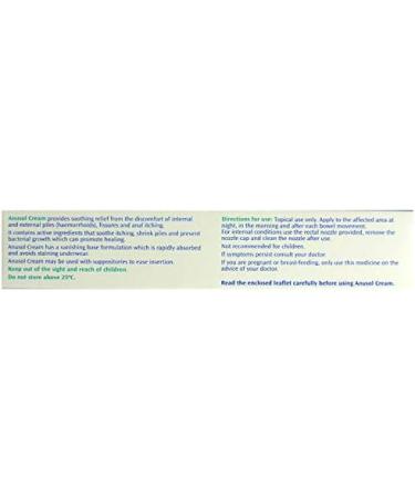 Anusol Hemorrhoids Piles Treatment - 12 Suppositories + 43g Cream - Buy Online on GoSupps.com