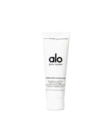 Alo Invisible Mineral Body SPF30-100% Invisible Zinc and Glow-Boosting Amla - Water-Resistant UVA & UVB Protection - 4 Oz