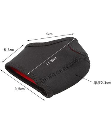Milisten Heel Sleeves - Cushioned Heel Inserts for Plantar Fasciitis & Achilles Tendonitis - Buy Online on GoSupps.com