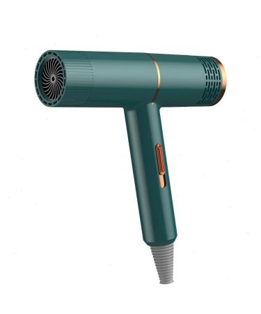 Hair Dryer Low Noise Blowdryers Portable Travel Blow Dryer Lightweight Travel Hair Dryer for Fast Drying Hairdryer for Constant Temperature Without Hair Damage Green- Us Standard 110v
