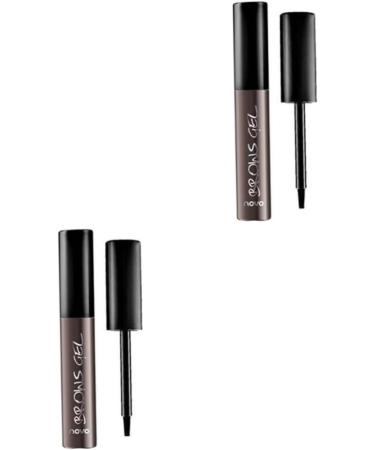 FOMIYES 2pcs Brow Eye Make For Peel Pen Black Ladies Off Waterproof Women Long-lasting Gel - Buy Online on GoSupps.com