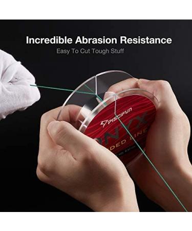 Piscifun Onyx Braided Fishing Line 30LB | Abrasion Resistant Superline | 547Yds Green - High Performance PE Fishing Lines - Buy Online on GoSupps.com