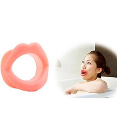 Lips Trainer Silicone Rubber Facial Mouth Muscle Tightener Face Lifting Beauty Tool Silicone Rubber Face Slimmer - Buy Online on GoSupps.com