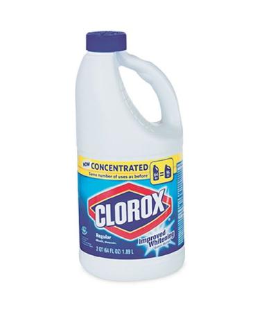 Clorox Bleach Regular, 64 oz