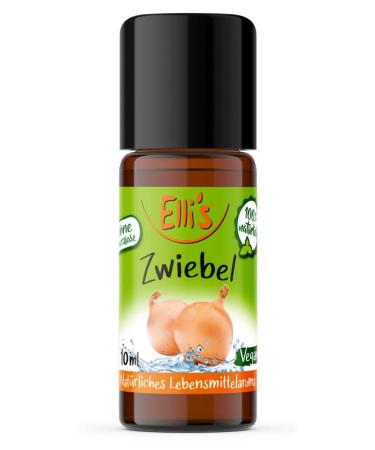 Ellis flavors onion Natural food aroma |Aroma concentrate from 100 % vegan and natural origin |For dishes & drinks |10 ml