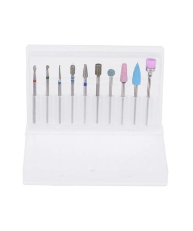 nail nail art kit polisher tool Tungsten steel drill set alloy grinding head manicure kit nail drill manicure set dedicated nails drill bits clean nail grinding head drill