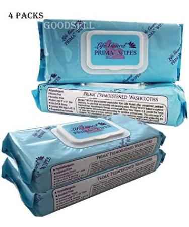 Premium XL Disposable Adult Washcloth/Moist Cleaning Wipes (192 Wipes) | Alcohol-Free, Ultra Soft & Strong | Fragrance-Free | Ideal for Personal Cleaning, Travel & Bath - Buy Online on GoSupps.com