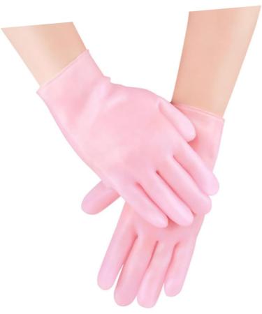 minkissy 1 Pair Beauty Protective Glove Moisturizing Skin Hand Gloves Moisturizing Gloves for Hand Led Eyebrow Clip Sun Protection Gloves for Women Miss Dry Skin Pink Sebs Repair - Buy Online on GoSupps.com