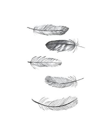 SanerLian Dream Catcher Temporary Tattoo Sticker Set of 12 (SF134) | Feather Wings Design | Waterproof | Shoulder Back Arm Hand | Men Women Adult | 10.5X6cm - Buy Online on GoSupps.com