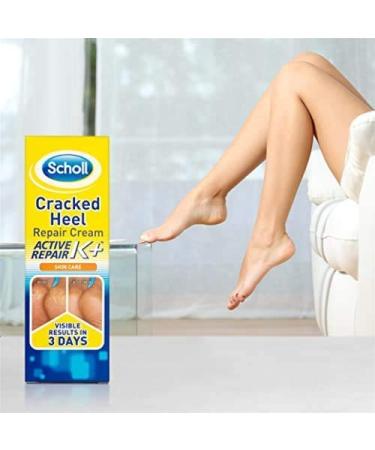 Scholl Cracked Heel Repair Cream Active Repair K+ 60ml - Visible Results in 3 Days - Buy Online on GoSupps.com