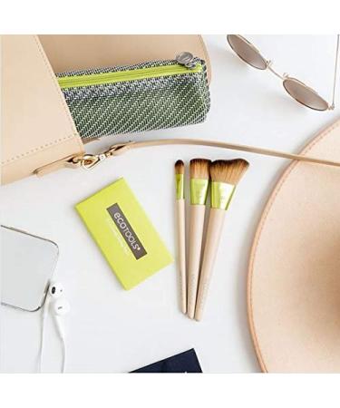 EcoTools Travel and Glow Makeup Brush Set with Bag - Essential Eco-Friendly Brushes for Flawless Everyday Makeup - Buy Online on GoSupps.com
