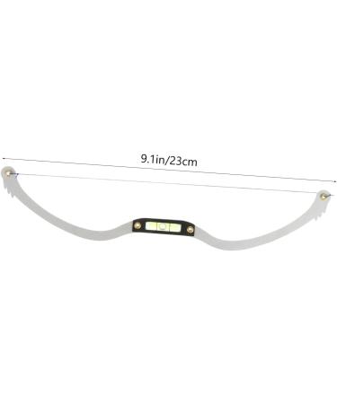 Hemoton 2pcs Bow Eyebrow Ruler Eyebrow Level Tool Eyebrow Level Ruler Eyebrow Stencil Ruler Draw a Line Set - Buy Online on GoSupps.com