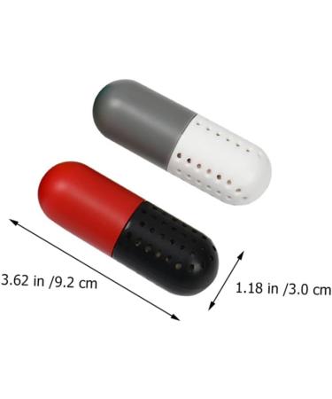 Lurrose 2pcs Shoes Capsules - Natural Odor Eliminator Balls for Men - Dorm & Closet Dehumidifier Tool - Buy Online on GoSupps.com