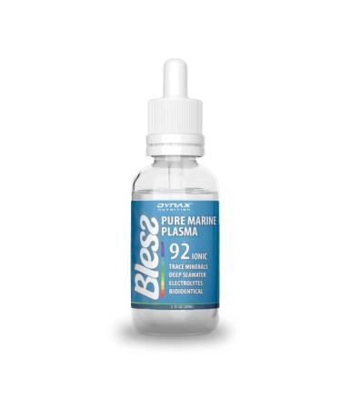 Bless Trace Minerals Electrolyte Drops Hydration 92 Pure Ionic Trace Minerals 100% All-Natural Supports Gut Health Energy Stamina Immune system Brain Function Ph balance (60 Servings 1 Fl Oz)