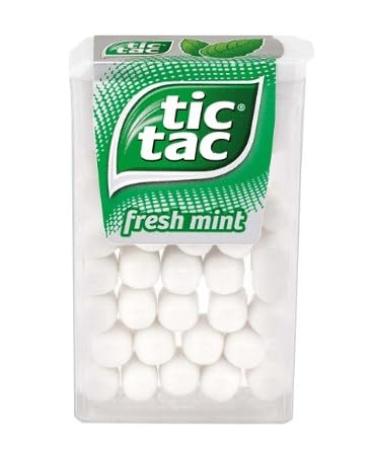 Tic Tac Fresh Mint 24x16g The Refreshing Mint Clean And Fresh Delicious And Tasty For Little Moments Of Refreshment
