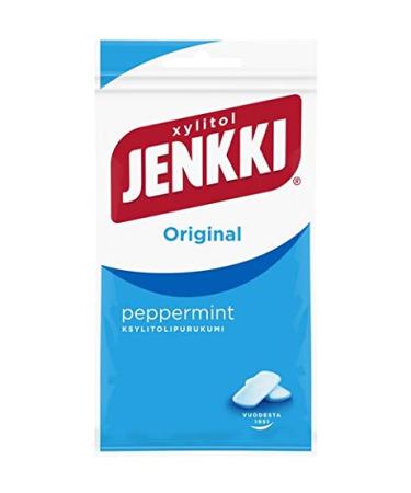 Cloetta Jenkki Xylitol Peppermint Chewing Gum, 36 Packs of 30 g