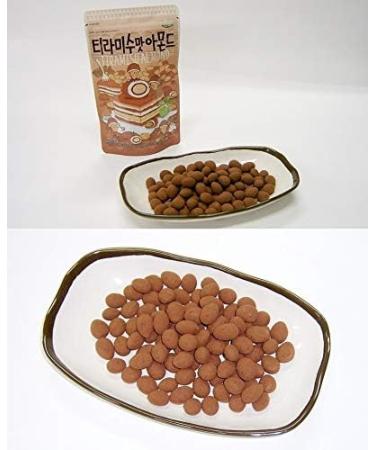 Gilim Tom's Farm Almond (190g 6.70 oz) Honey Butter Wasabi Tiramisu Cookie and Cream Starlight Pangpang Korea Sweet Nut Snack New 2019 (Tiramisu 1Pcs) - Buy Online on GoSupps.com