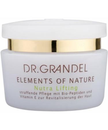 Dr Grandel Elements of Nature Nutra lifting cream 50 ml. Firming treatment with bio-peptides and Vitamin E for skin revitalization