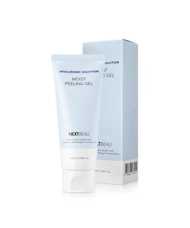 Hyaluronic Solution Moist Peeling Gel 3.38 fl. Oz / 100ml Face Peeling Gel Face Peeling Scrum Korean Skincare Dead Skin Remover for Sensitive Skin Hyaluronic Acids