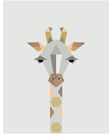 Lulupila Baby Room Decorative Poster Set - Animal Motifs Forest Animals for Boys and Girls - Set of 6 - Buy Online on GoSupps.com