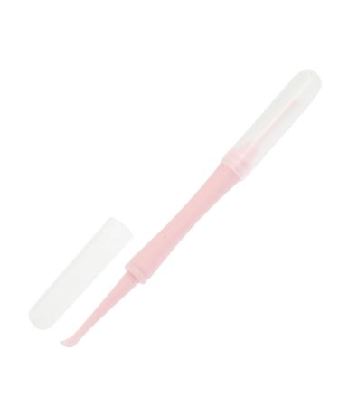 Qtqgoitem Pink Plastic Handle Two Way Earpick Ear Wax Cleaner Remover Appliance (Model: 9a3 0aa ABC 80e d6c)