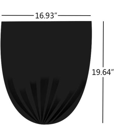 Gloreen 6L Garbage Bags Black Trash Liners 150 Counts - Buy Online on GoSupps.com