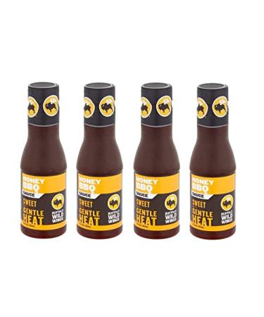 Al Amin Foods Honey BBQ Sauce Sweet with Gentle Heat - 4 Bottles 12 fl.oz ( 355g) each. By Buffalo Wild Wings - Buy Online on GoSupps.com