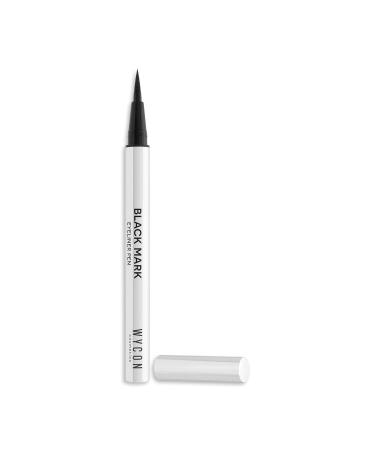 WYCON cosmetics Black MARK EYELINER Black Waterproof Eyeliner in pen Fine stretch tip firm and sliding Extra black eyeliner for a graphic and precise look