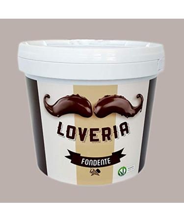 5 5 Kg LOVERIA Cr me Tartiner Aromatis e au Chocolat Noir LEAGEL Vegan Ok Varier D corer Garniture Cremini Glace Yaourt Bonbons Semifreddi