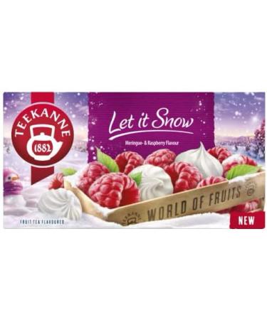 DEKOND Teekanne Let It Snow - Meringue and Raspberry Fruit Tea (6 x 45g) - Buy Online on GoSupps.com