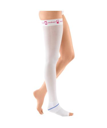 Medi Medive Struva 23 Clinical compression stocking |STIPTIONS |Multiple usable |Schenkelstrumpf |Size: I |With a nobbing ligament |White