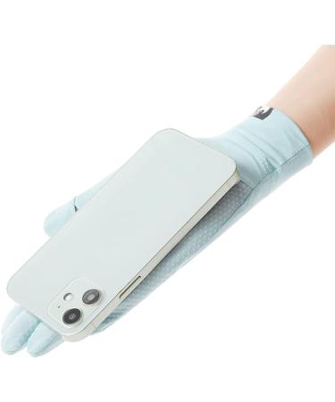 Antcher Women's UV Sun Protection Gloves - Ice Silk Fingerless & Full Finger Touchscreen Slipproof Hiking Cycling Golf Fishing Gloves - Black - Buy Online on GoSupps.com