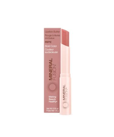 Mineral Fusion Lipstick Butter, Ripe., 0.06 Ounce (Packaging May Vary)
