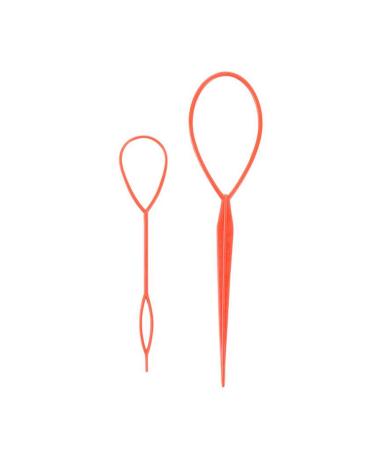 10pcs Tail Hair Styling Kit - Plastic Magic Braid Ponytail Maker Clips & Accessories | DIY Hair Styling Tools (Random Color) - Buy Online on GoSupps.com