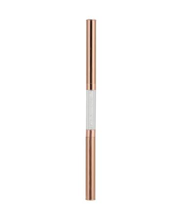 Nail Art Dotting Pen Ergonomic Length Wax Tip Dotting Pen Dual Ended for Different Sizes Types Rhinestone(white)