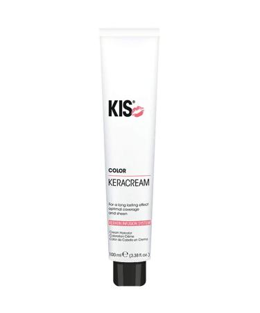KIS KeraCream Color permanent hair color cream 100 ml blue high coverage intensive hair dye keratin infusion animalfriendly and sustainable