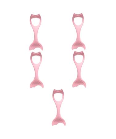DOITOOL 5pcs Eyeliner Auxiliary Artifact Eyeliner Pencil Eyeliner Drawing Aid Make up Aid Tools Double Head 15X4.5CMx5pcs Pinkx5pcs