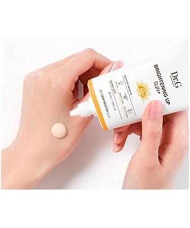 Dr.G Brightening Up Sun Plus SPF50+ PA+++ 1.69 fl.oz. (50 ml) - Mineral Based Non-Greasy Tone-up Sebum Control Daily Facial Sunscreen (2020 Upgraded Version) - Buy Online on GoSupps.com