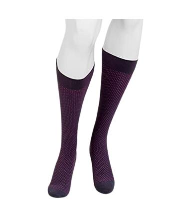 Juzo Power Vibe Premium Compression Socks For Men and Women 15-20 mmHg Cool Dot Large