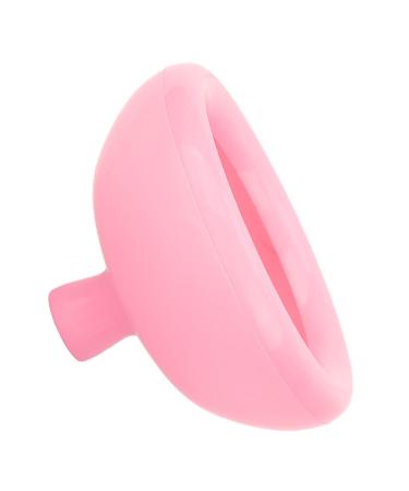 Silicone-Palm-breast percussion cup breast percussion cup mucus-mucus remover percussion treatment physiotherapy for ejection problems (pink)