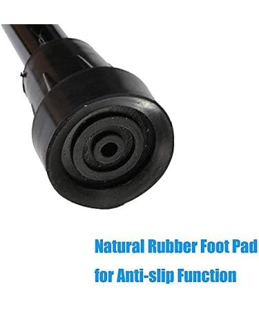 Crutches Adult Bracelet Crutch Forearm Crutches Balanced Mobility Aid Retractable and Adjustable Folding Cane for Elderly Disabled Walking Stick Shock Absorber 1 Pair It's so Kind of You Safehappy - Buy Online on GoSupps.com