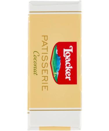 Loacker Pastry Waffle Pack of 3 - 100g - Filled with Coconut Cream - With Milk Chocolate and Coconut Flakes - Buy Online on GoSupps.com