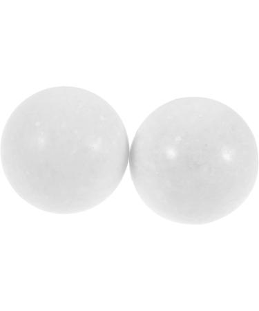 Toddmomy Massage Tools - 3 Sets Gymnastic Stone Balls | Natural White Jade Fitness Massager (5cm 3 Pcs) - Relax & Rejuvenate - Buy Online on GoSupps.com