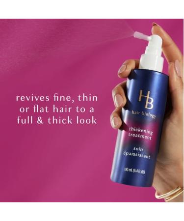 New GenericHair Biology Full and Vibrant Thickening Mist Treatment for Fine Thin Flat Hair 6.4 fl oz - Buy Online on GoSupps.com