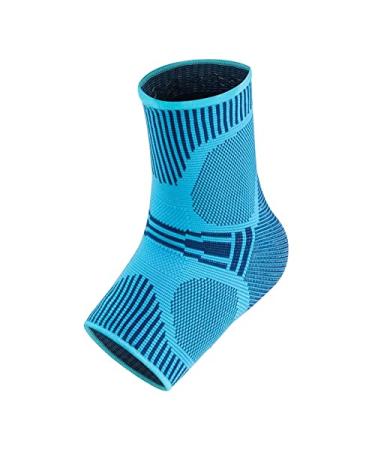 Ankle Brace Compression Support Sleeve Elastic Breathable for Injury Recovery Joint Pain Foot Men Women Sport Fitness Sock (Color : L Size : M) Medium L