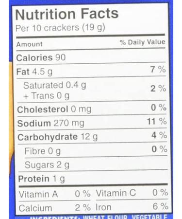 Christie Swiss Cheese Crackers 200g/7.1oz - Imported from Canada - Pack of 6 - Buy Online on GoSupps.com