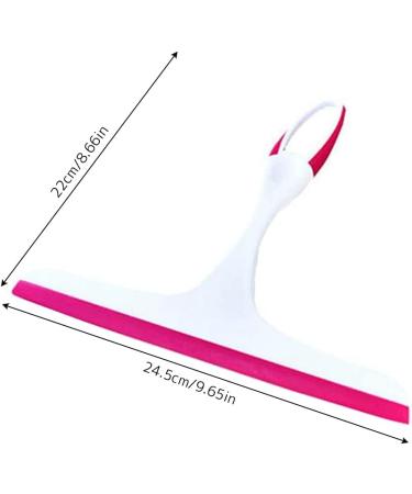 3 Pcs Shower Window Squeegee Silicone Handheld Wiper Car Squeegee Window Cleaner for Bathroom Home Mirrors Floor Window Car Glass (Blue+Green+Rose red) - Buy Online on GoSupps.com