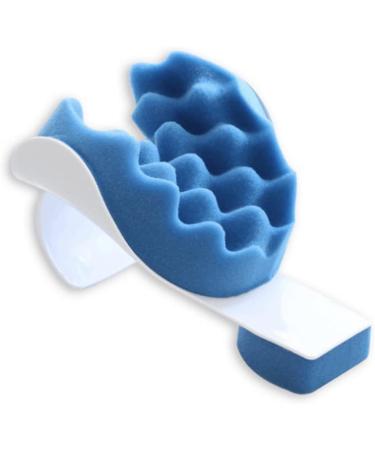 Neck Support Tension Reliever Neck Shoulder Relaxer Blue Sponge Releases Muscle Tension Relieves Tightness Soreness Neck and Shoulder Relaxer Cervical Traction Device Pillow Neck - Buy Online on GoSupps.com