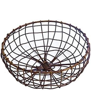 Fruit Basket Bowl Fruit Basket for Kitchen Countertop Metal Vegetable Storage Bowl Metal Mesh Wire Fruit Basket Fruit Bowls (Size : L) - Buy Online on GoSupps.com