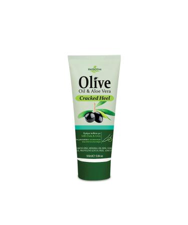 Herbolive Foot Cream Cracked Heel Olive Oil & Aloe Vera 100ml